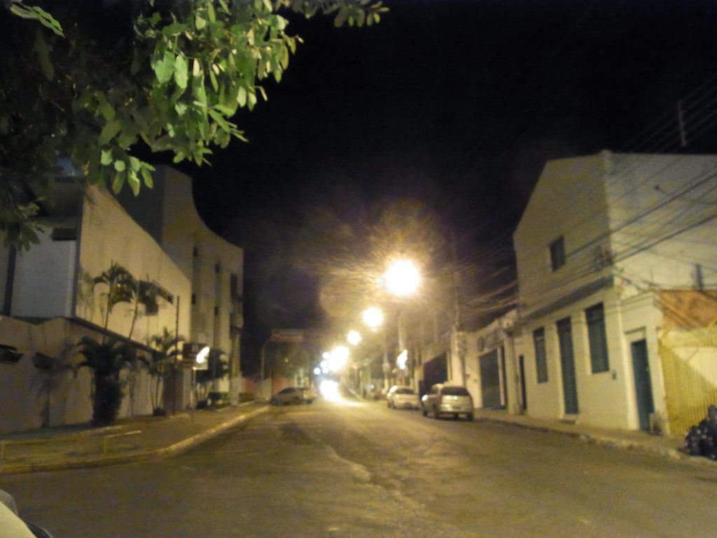 クイアバの夜道